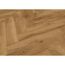 Laminat 'Ville Carrito' Fischgrät Eiche goldfarben 8 mm