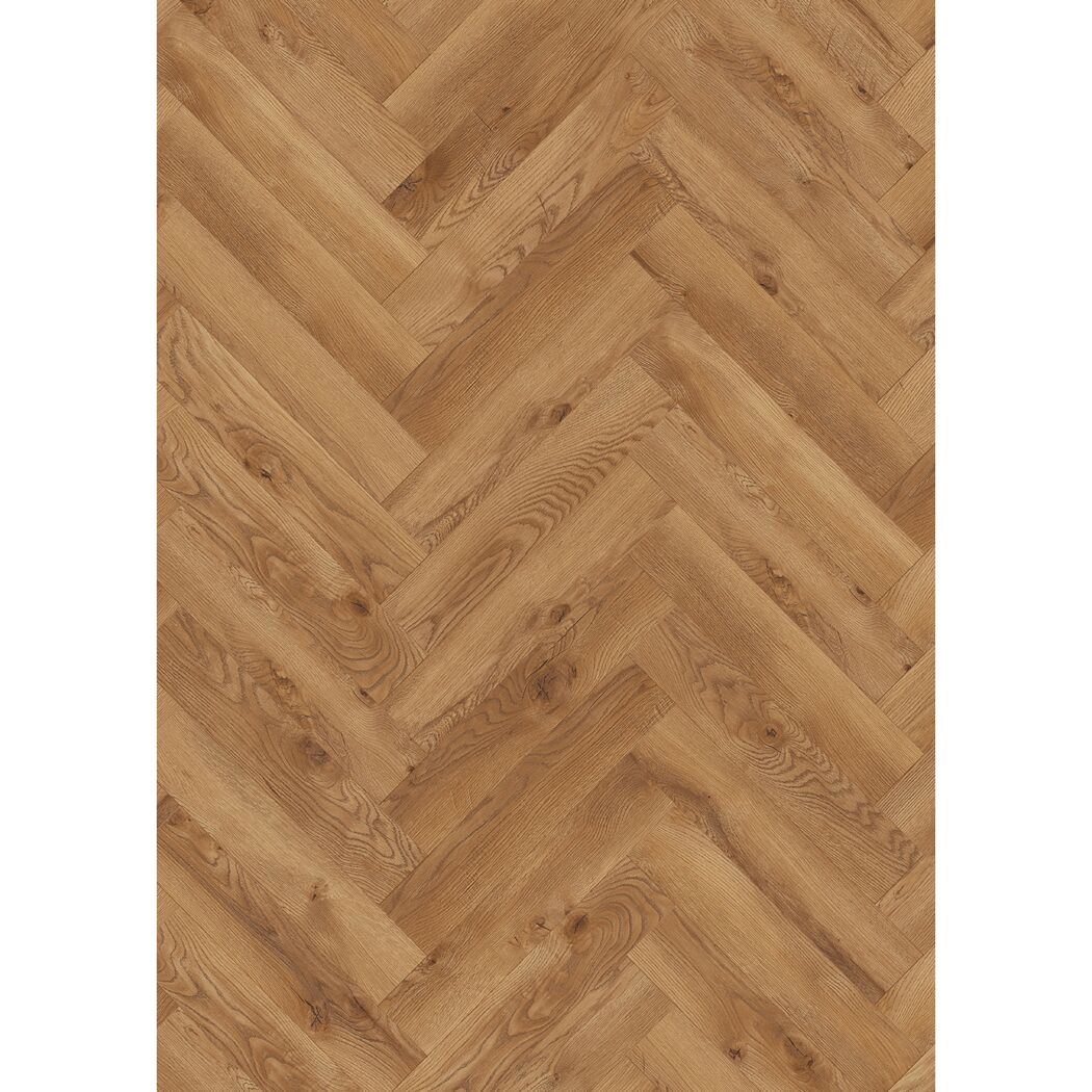 Laminat 'Ville Almagro' Fischgrät Eiche natur 8 mm