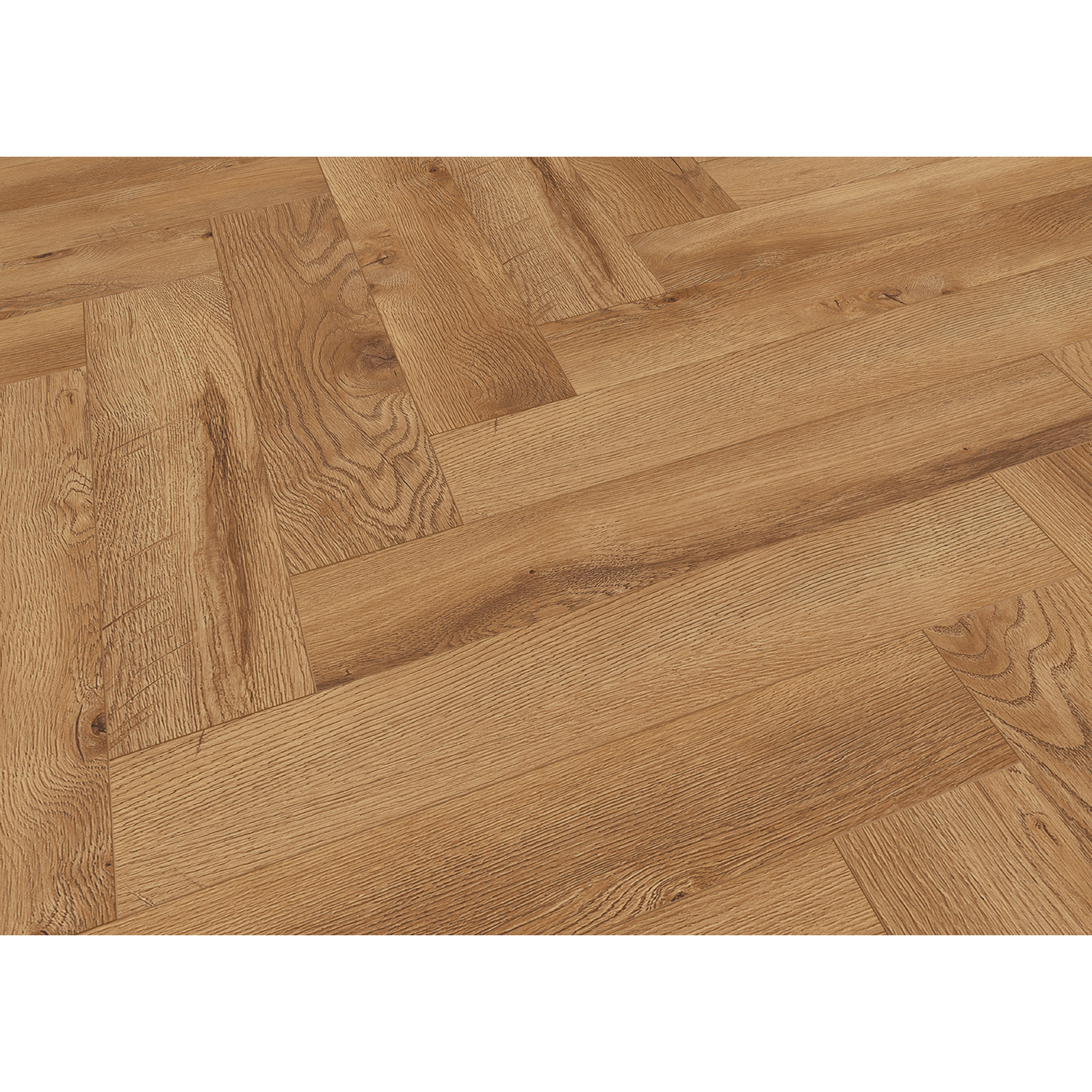 Laminat 'Ville Almagro' Fischgrät Eiche natur 8 mm