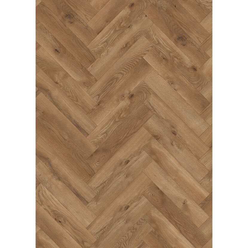 Laminat 'Ville Las Negras' Fischgrät Eiche taupe 8 mm