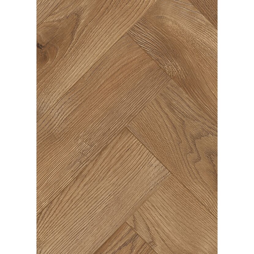 Laminat 'Ville Las Negras' Fischgrät Eiche taupe 8 mm
