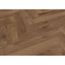 Laminat 'Ville Burriana' Fischgrät Eiche braun 8 mm