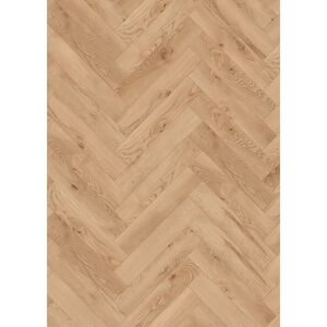 Laminat 'Ville Las Negras' Fischgrät Eiche hellbeige 8 mm