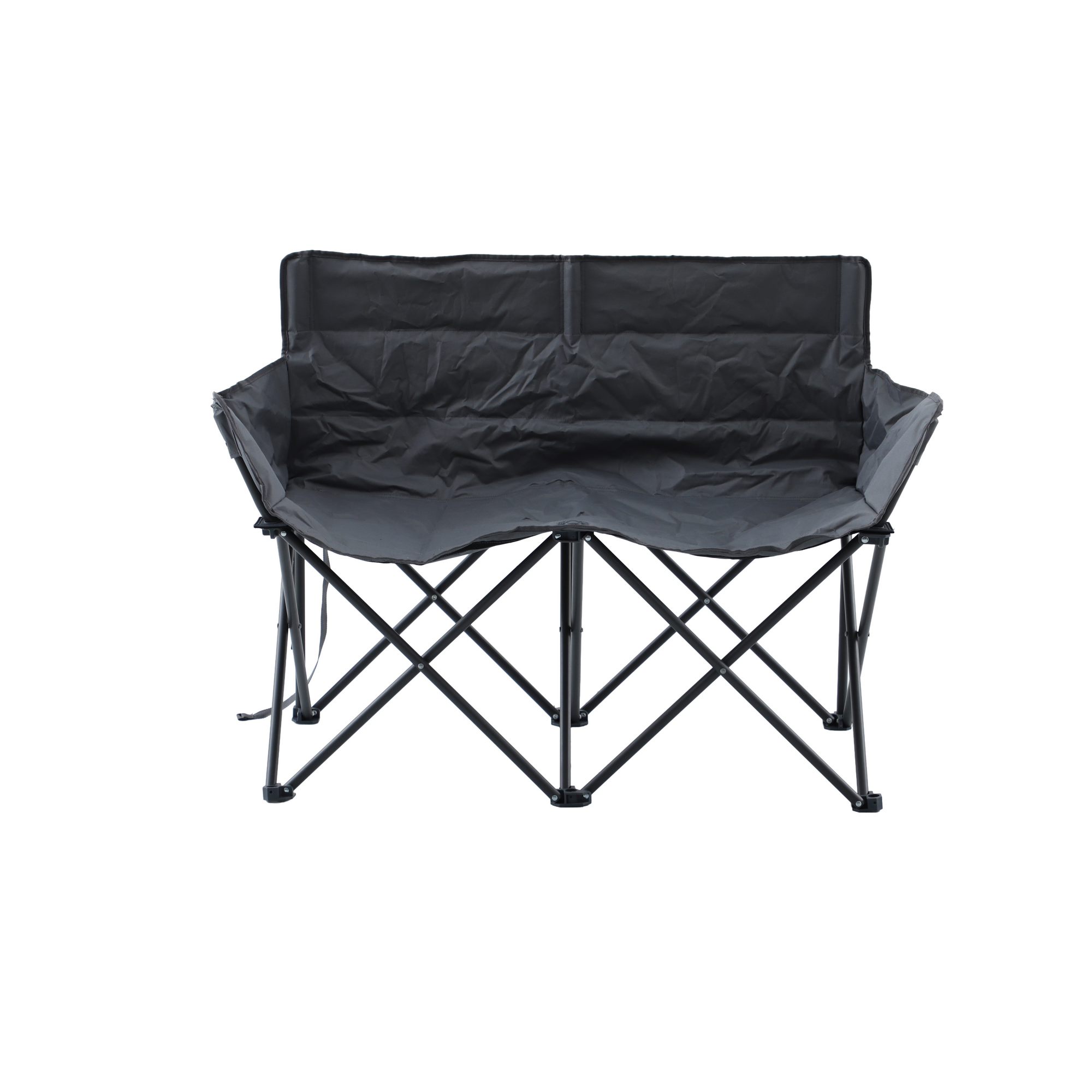 Campingbank 'Island' anthrazit 126 x 50 x 48/88 cm