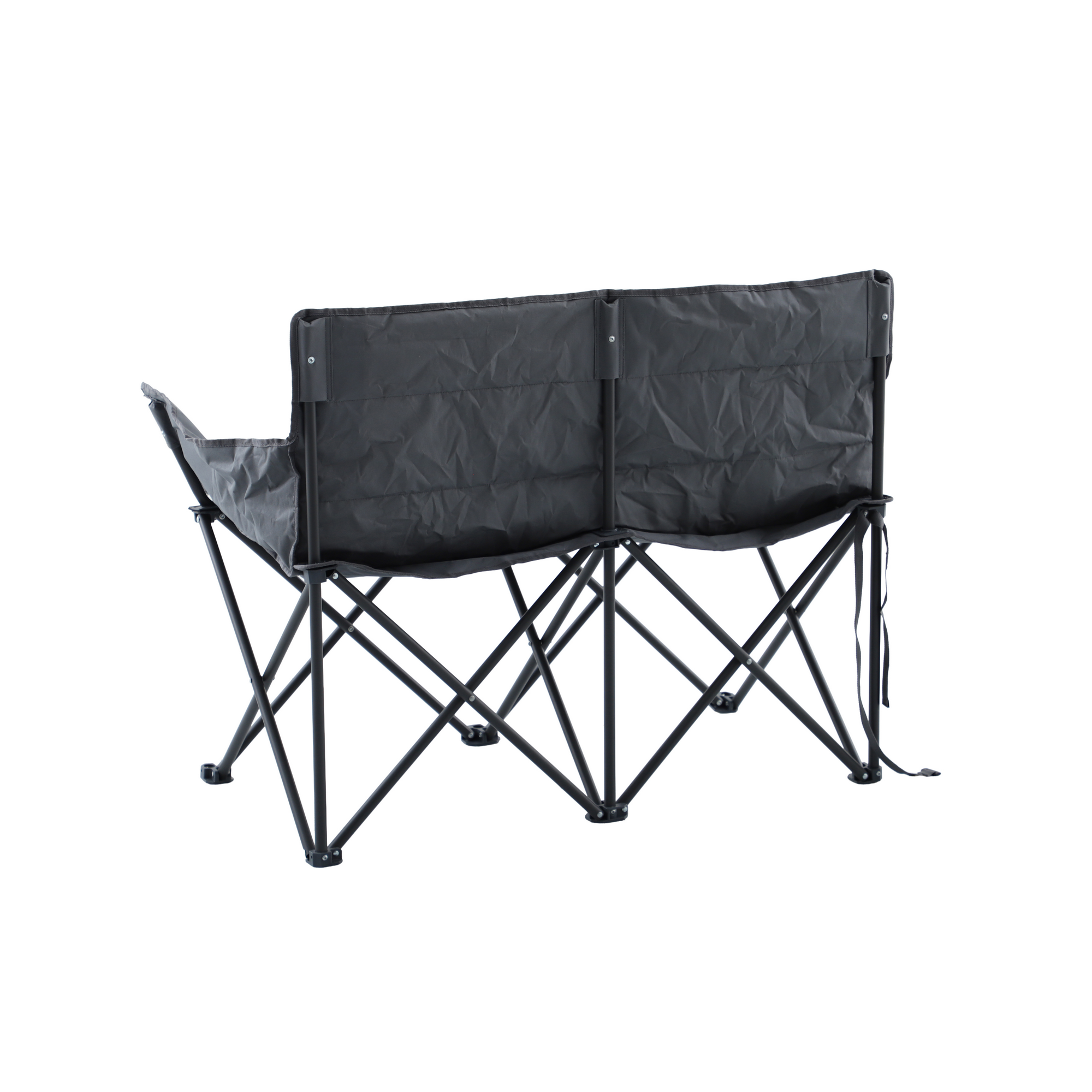 Campingbank 'Island' anthrazit 126 x 50 x 48/88 cm