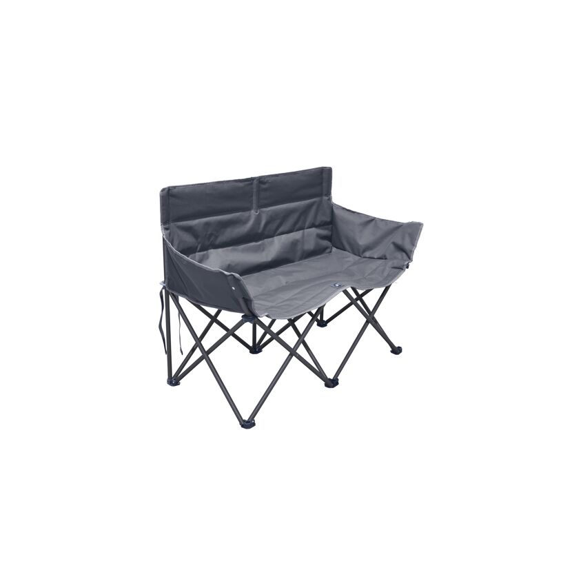 Campingbank 'Island' anthrazit 126 x 50 x 48/88 cm