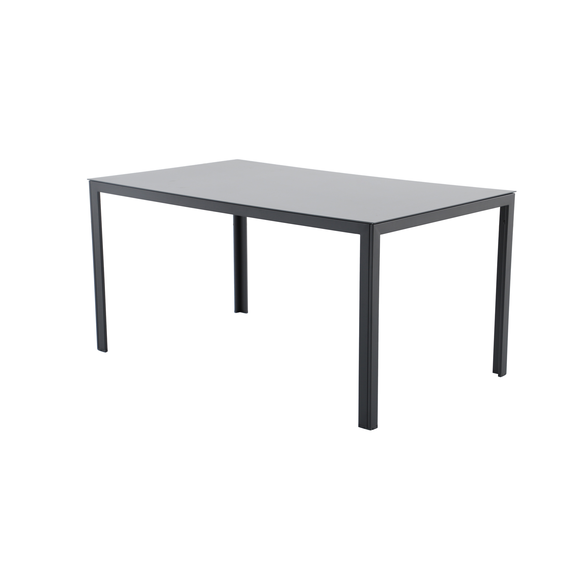 Esstisch 'Marie' schwarz 150 x 90 x 75 cm