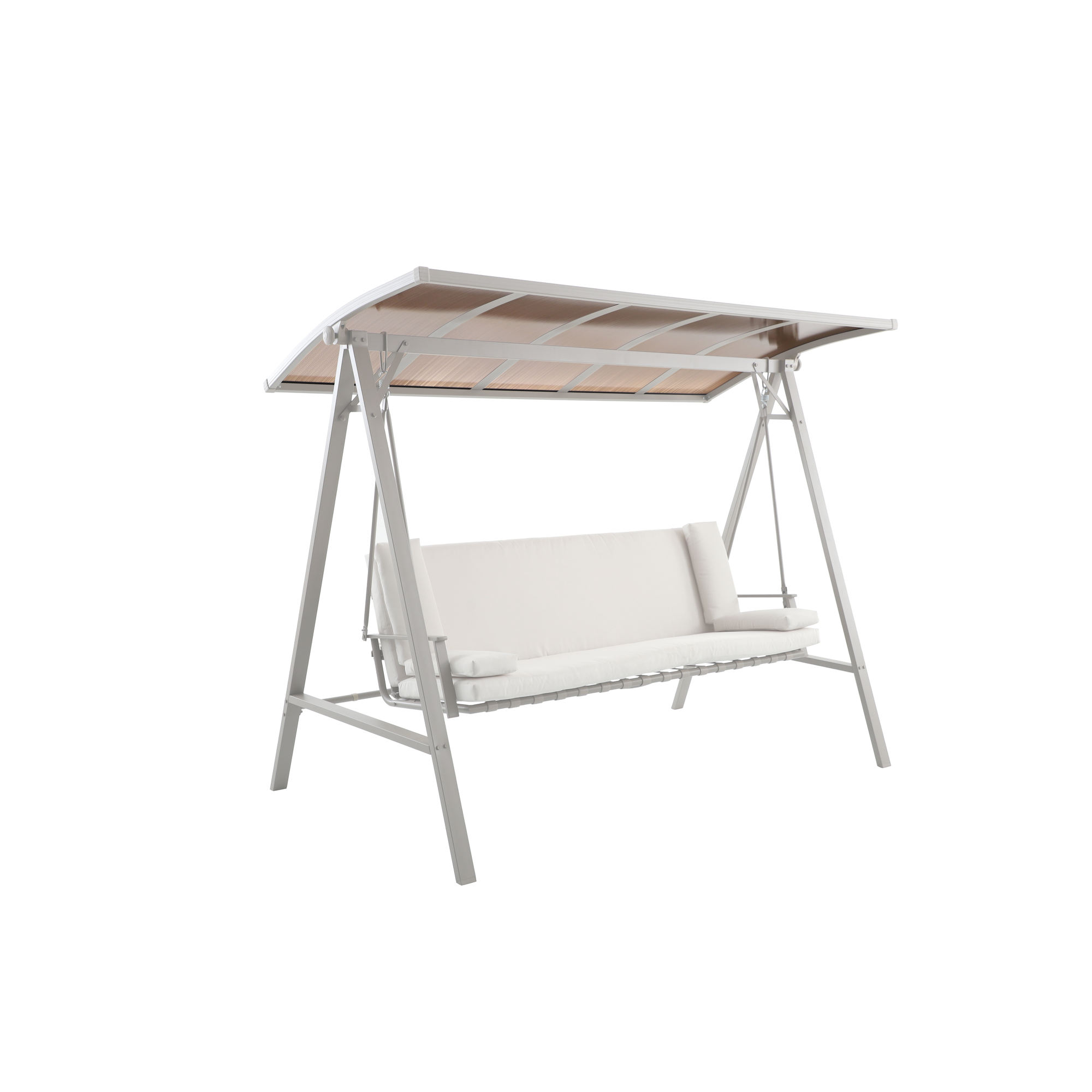 Ersatzdach für Hollywoodschaukel 'Runa' taupe 118,5 x 46,3 cm