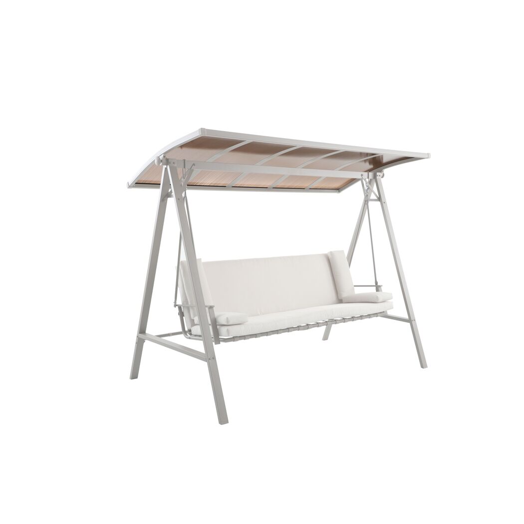 Ersatzdach für Hollywoodschaukel 'Runa' taupe 118,5 x 46,3 cm