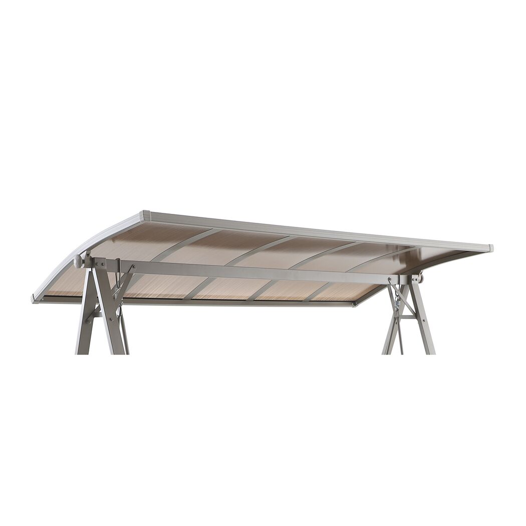 Ersatzdach für Hollywoodschaukel 'Runa' taupe 118,5 x 46,3 cm