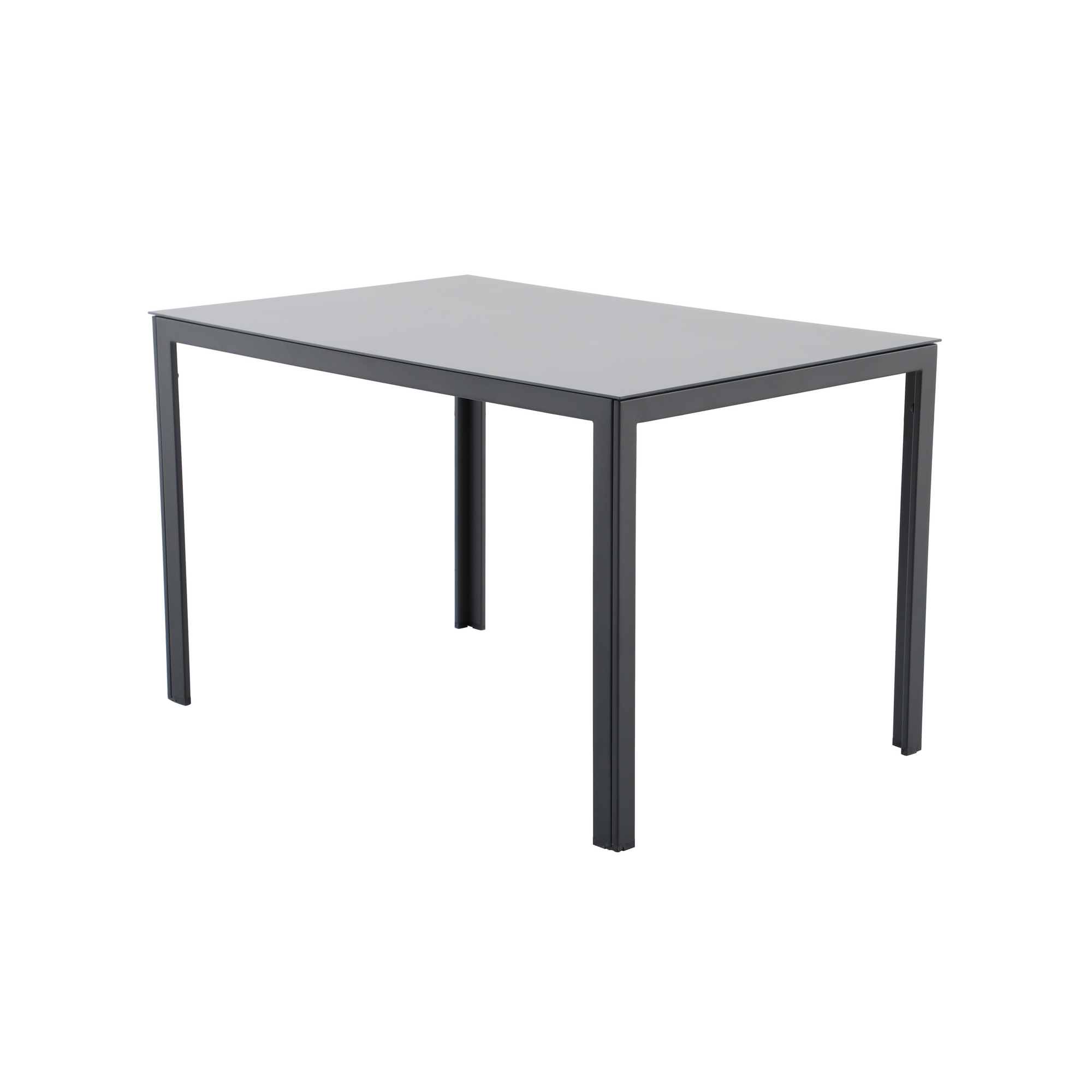 Esstisch 'Marie' schwarz 120 x 80 x 75 cm