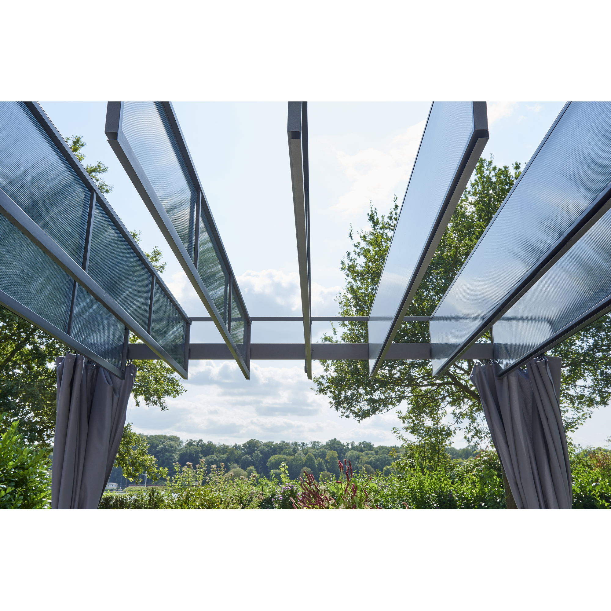 Ersatzdachplatten für Pavillon 'Eva' 9 Stück