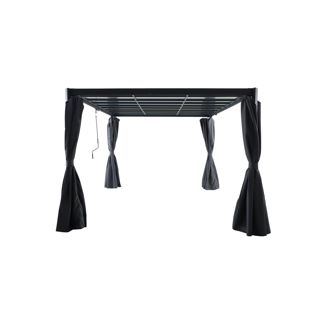 Pavillon 'Eva' grau 300 x 382 x 226 cm