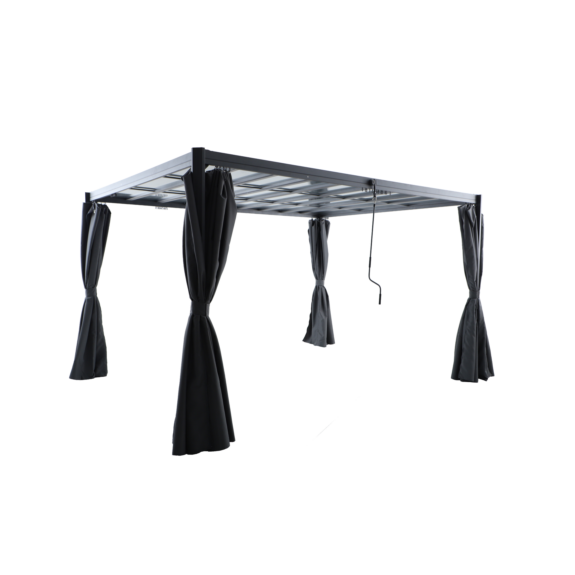 Pavillon 'Eva' grau 300 x 382 x 226 cm