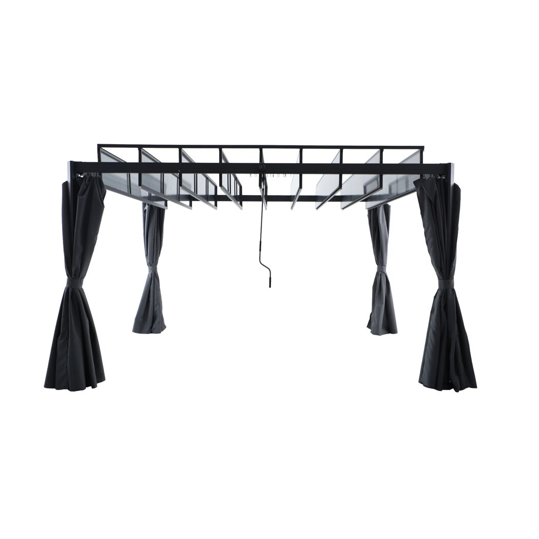 Pavillon 'Eva' grau 300 x 382 x 226 cm