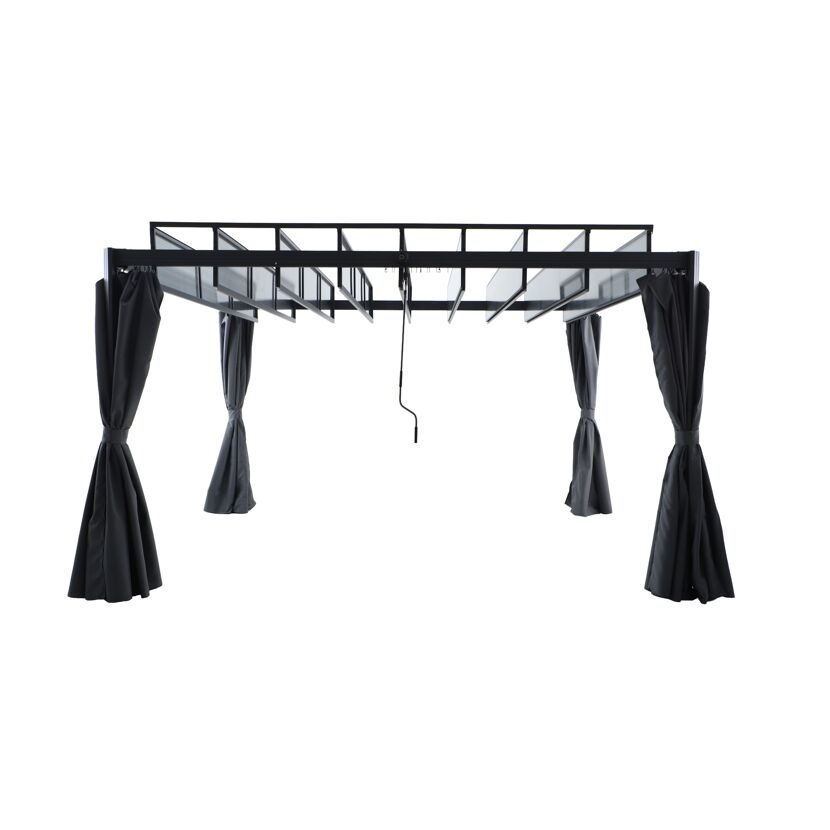 Pavillon 'Eva' grau 300 x 382 x 226 cm