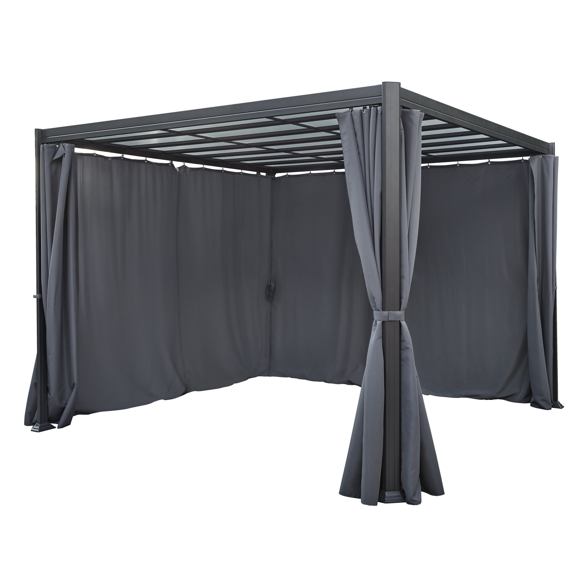 Pavillon 'Eva' grau 300 x 300 x 226 cm