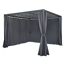 Pavillon 'Eva' grau 300 x 382 x 226 cm