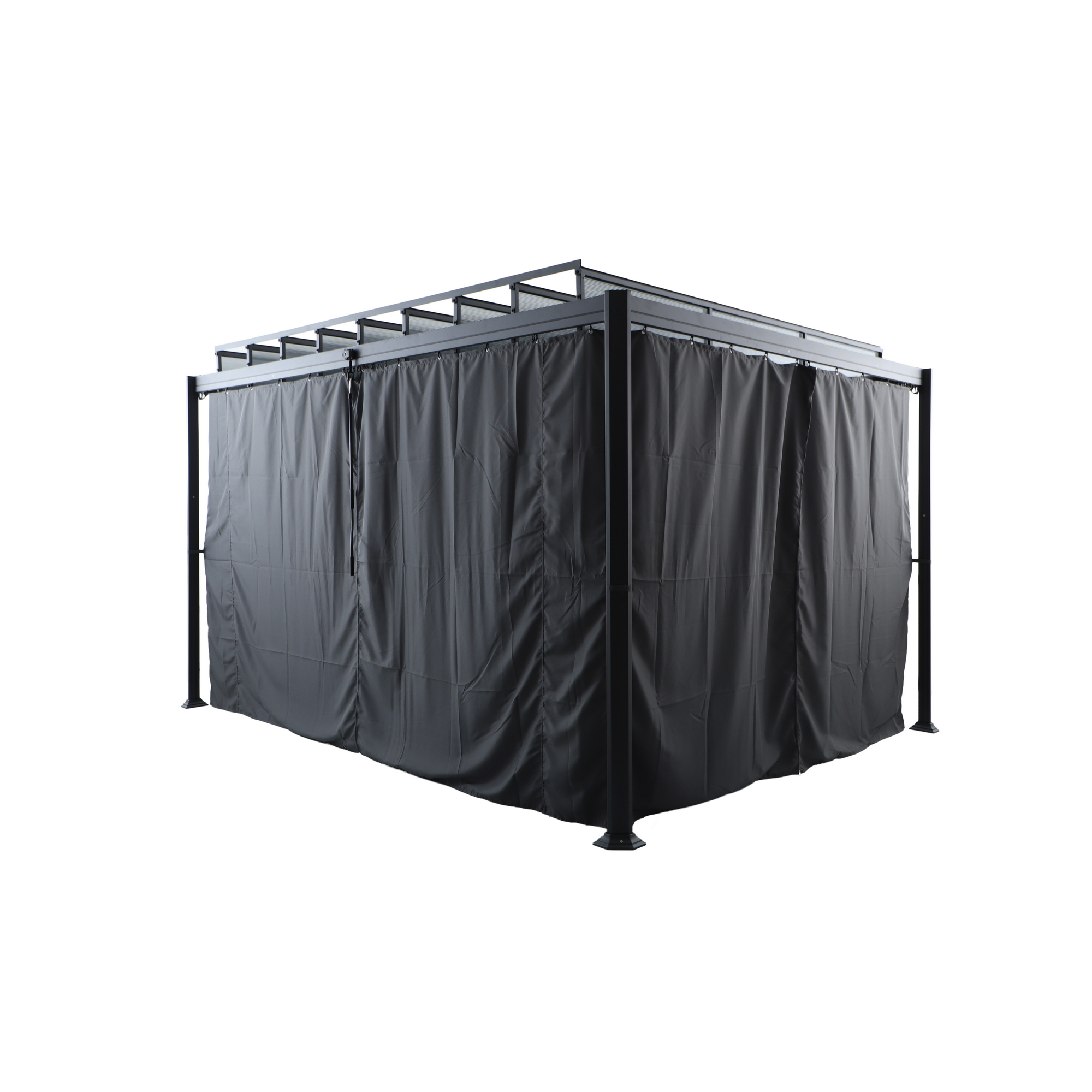 Seitenteile für Pavillon 'Eva' grau 4 Stück