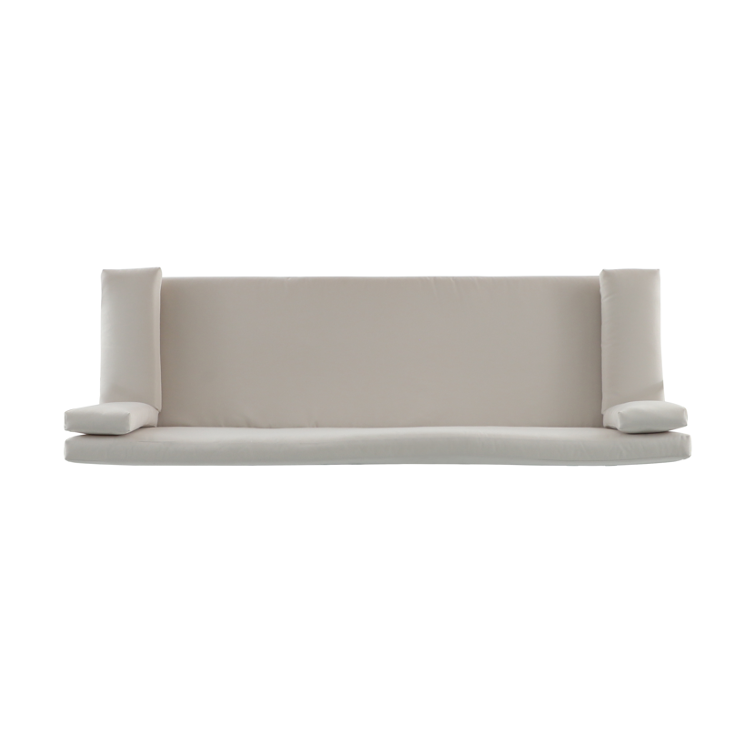 Hollywoodschaukel-Auflage 'Runa' taupe 180 x 6 cm
