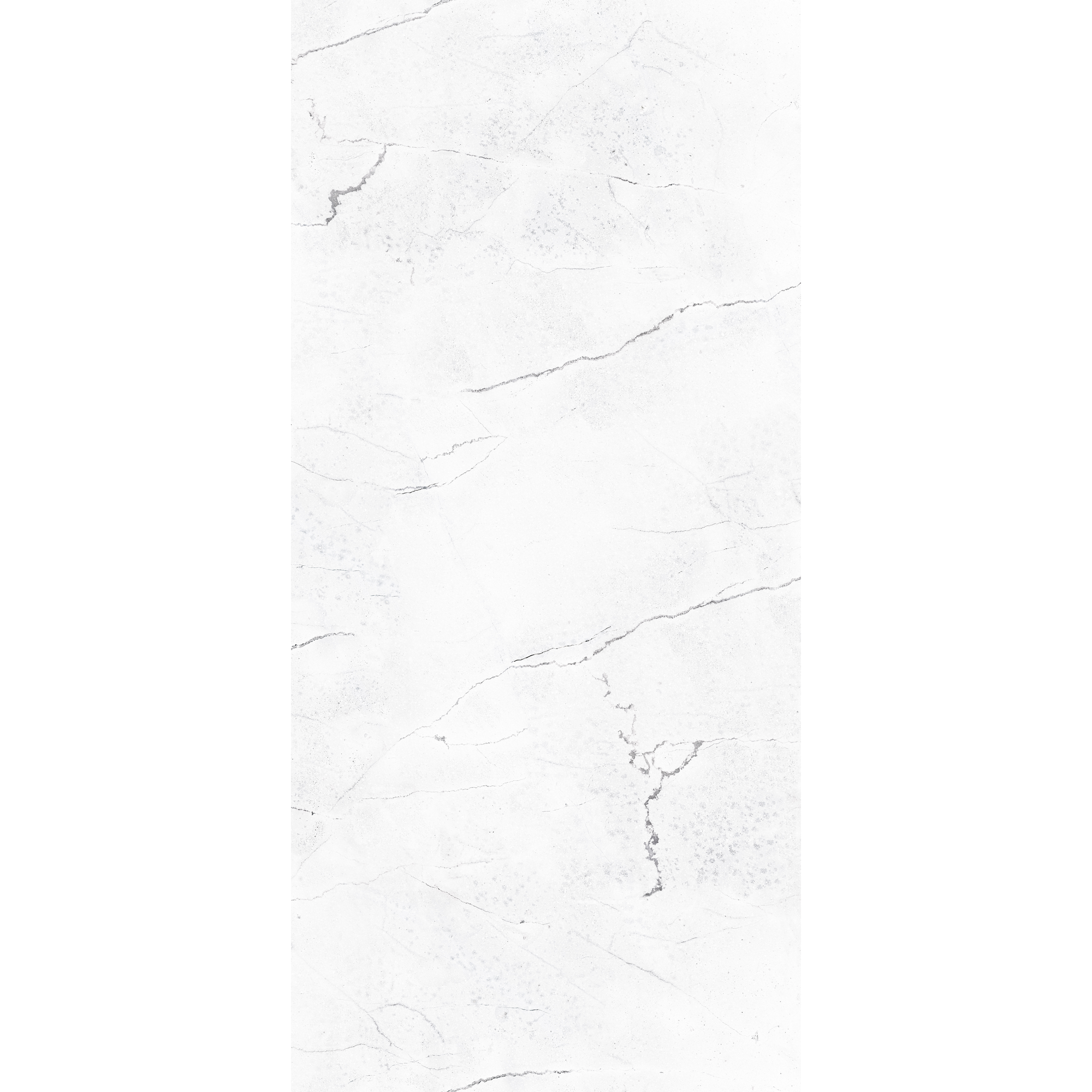 Wandpaneel 'Rock the Wall' Carrara weiß 265 x 123 x 0,4 cm