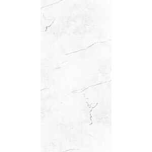 Wandpaneel 'Rock the Wall' Carrara weiß 265 x 123 x 0,4 cm
