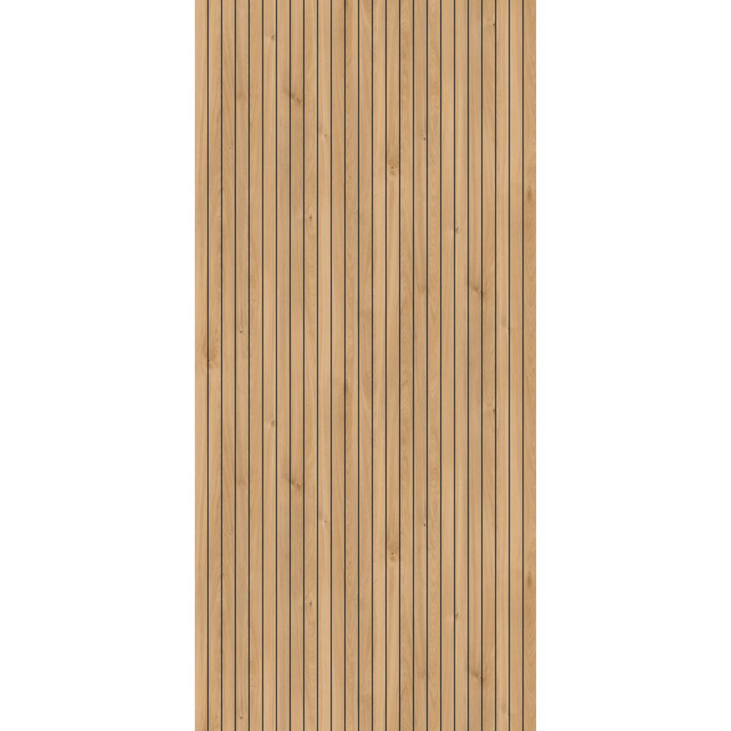Wandpaneel 'Rock the Wall' Lightwood braun 265 x 123 x 0,4 cm