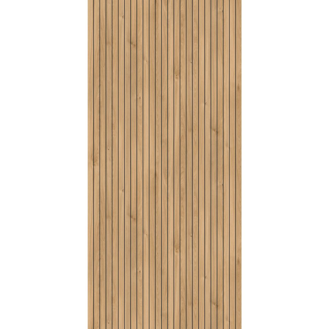 Wandpaneel 'Rock the Wall' Lightwood braun 265 x 123 x 0,4 cm
