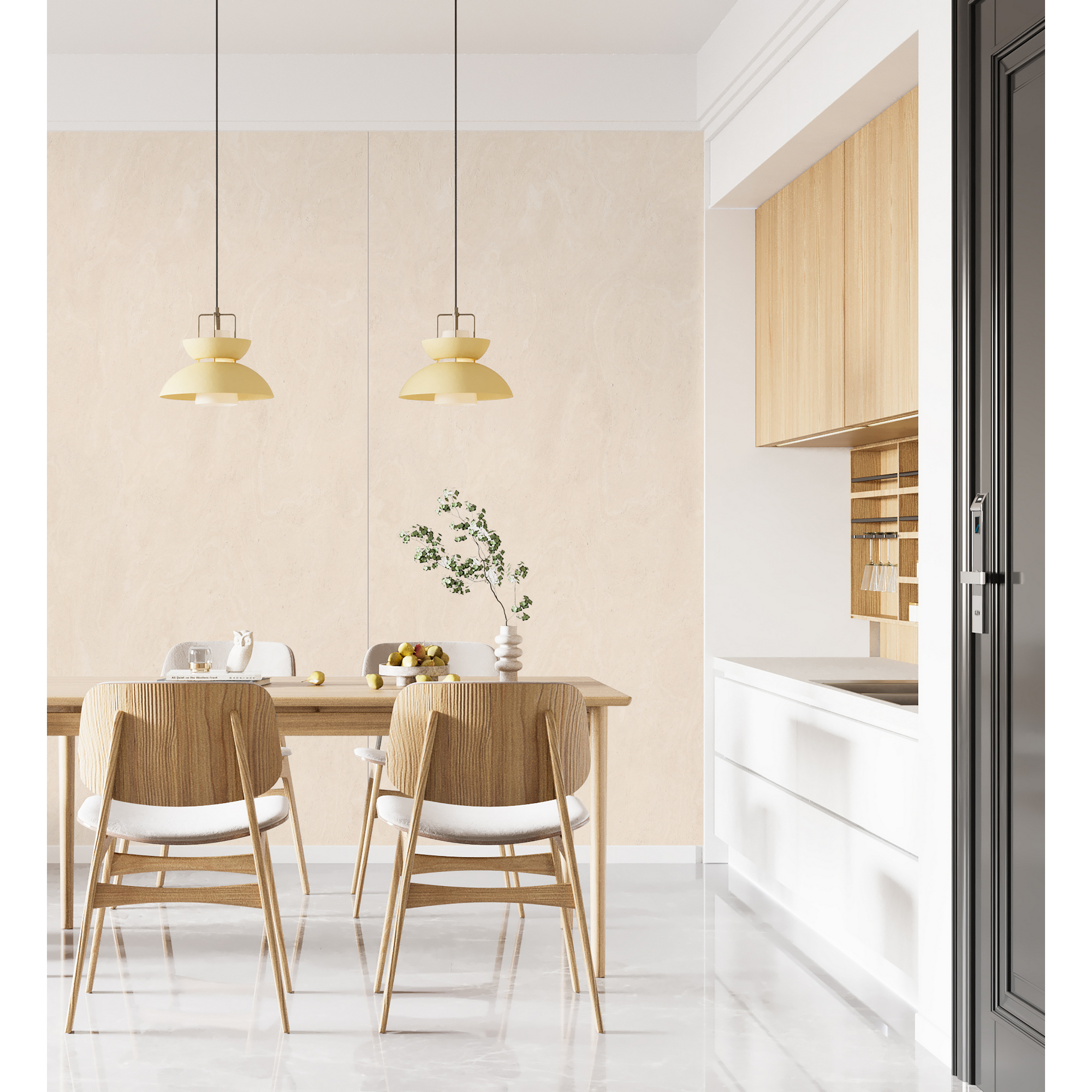 Wandpaneel 'Rock the Wall' Sandstone 265 x 123 x 0,4 cm