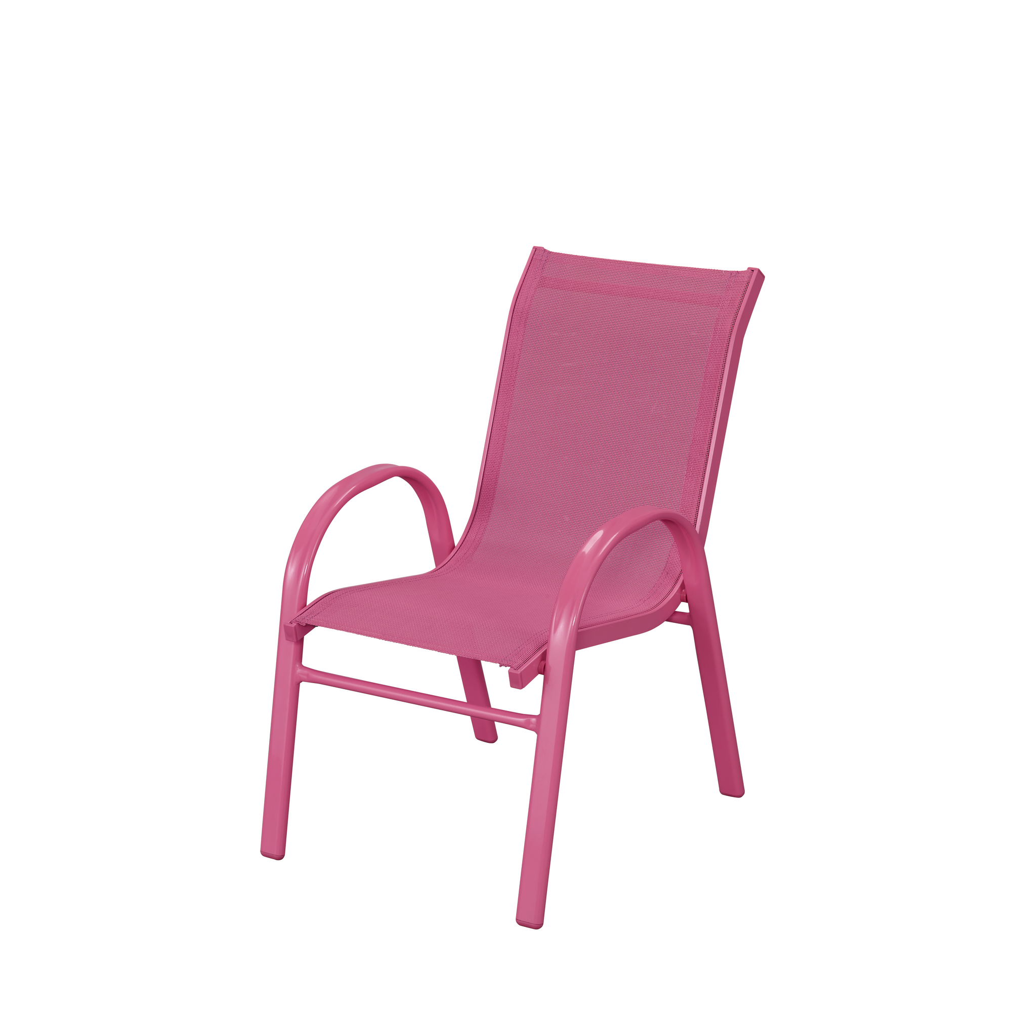 Kinder-Stapelstuhl 'Lorenz' pink 51 x 36 x 58 cm