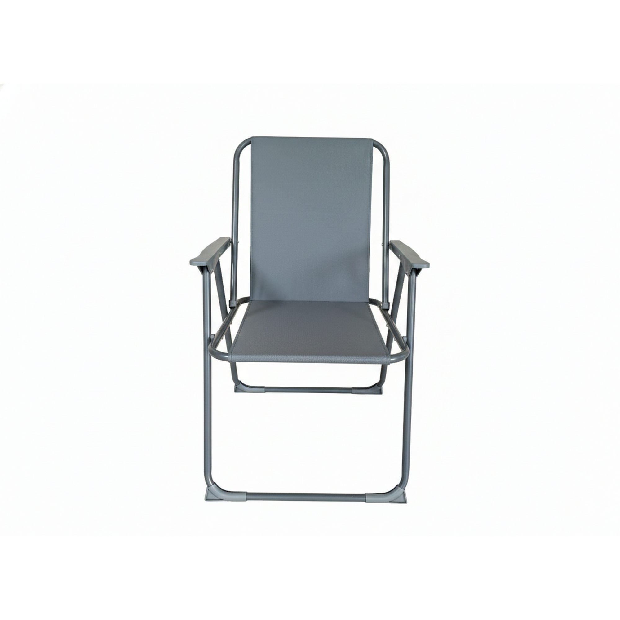 Campingstuhl 'Siesta' klappbar Stahl anthrazit 63 x 75 x 52 cm