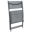 Gartenstuhl 'Nika' klappbar grau 45 x 81 x 51 cm