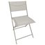 Gartenstuhl 'Nika' klappbar beige 45 x 81 x 51 cm