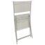 Gartenstuhl 'Nika' klappbar beige 45 x 81 x 51 cm