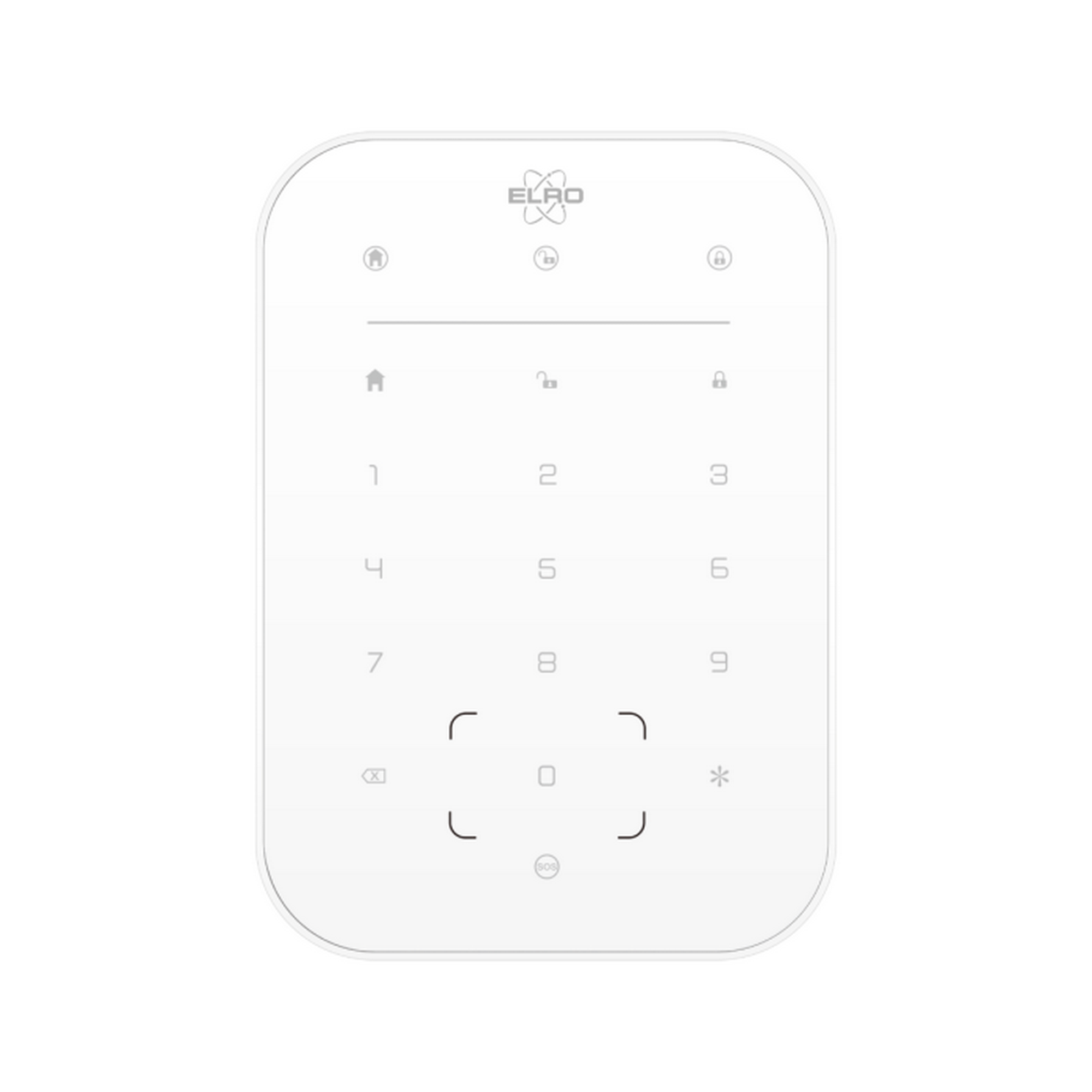 Bedienfeld für Elro AS98S Home2 Alarmanlage