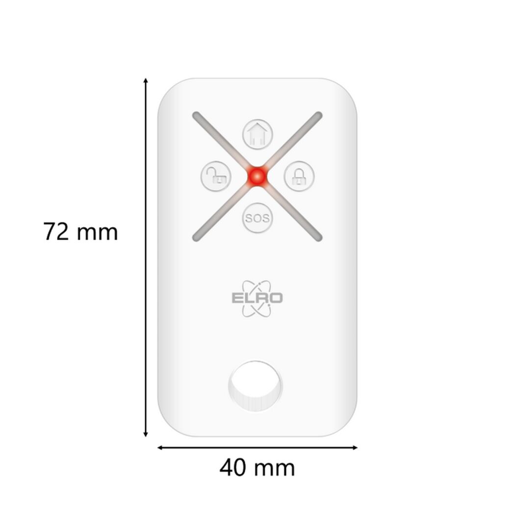 Fernbedienung für Home2 Alarmsystem