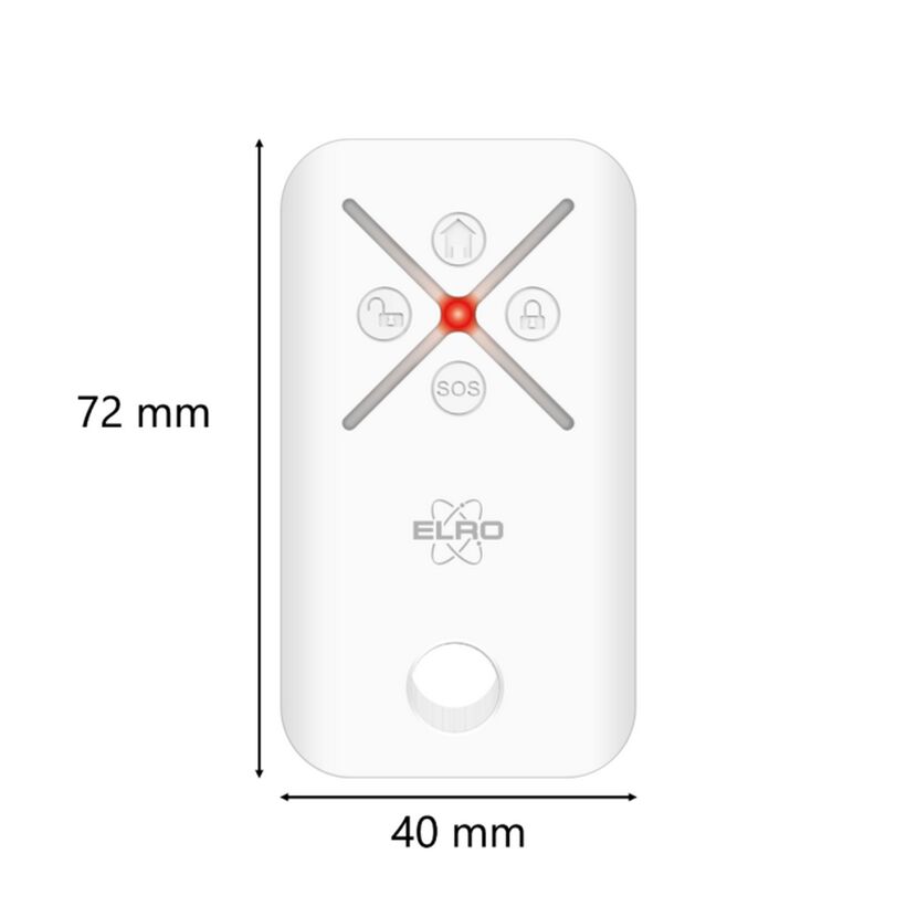 Fernbedienung für Home2 Alarmsystem
