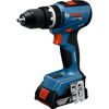 Akku-Schlagbohrschauber 'GSB 18V-65 Professional' mit 2 x 4,0Ah Akkus, Schnelladegerät und L-BOXX
