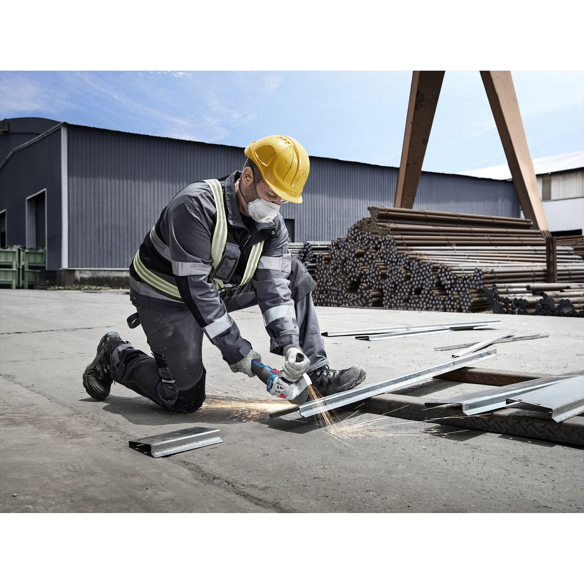 Akku-Winkelschleifer 'GWS 18V-8 Professional'