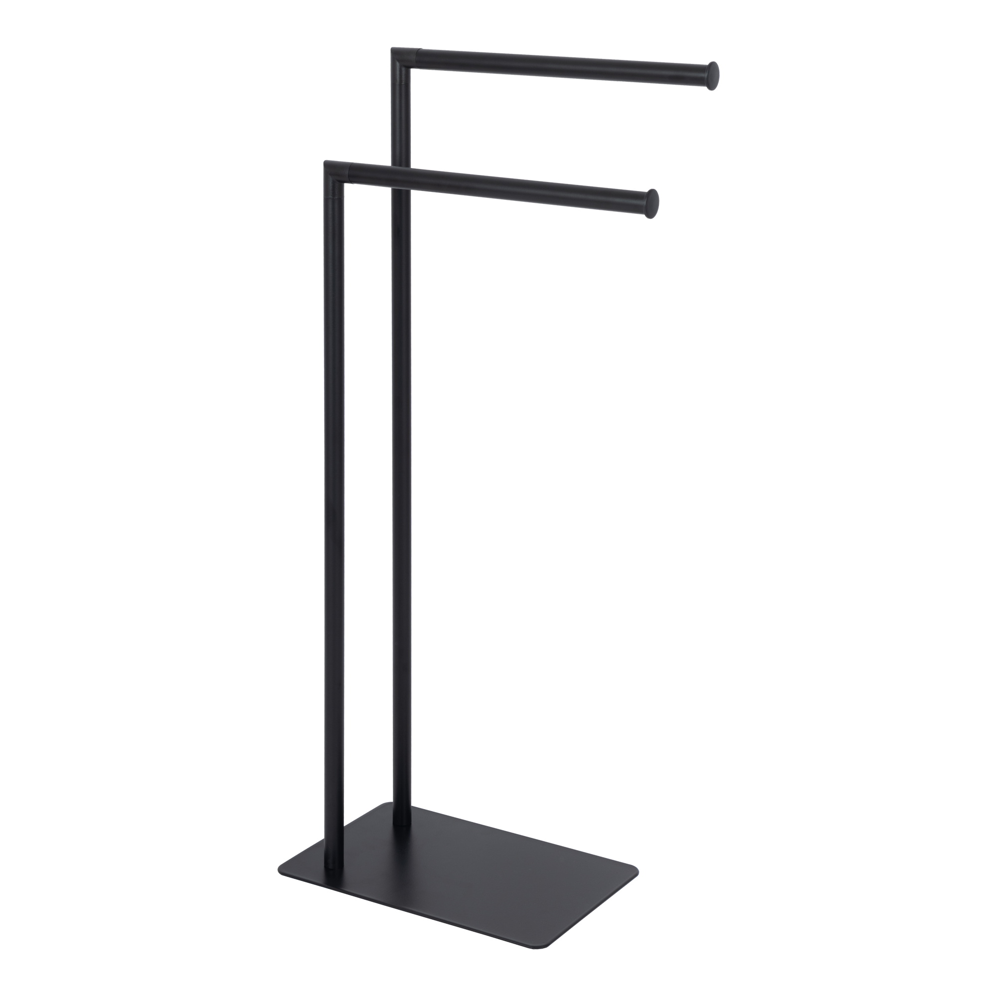 Handtuchhalter 'Relva' schwarz 38,5 x 20 x 78 cm