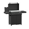 Gasgrill 'BBQ Plancha Artiso G3-PL Nero' schwarz 139,5 x 59,2 x 101,9 cm