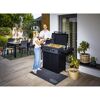 Gasgrill 'BBQ Plancha Artiso G3-PL Nero' schwarz 139,5 x 59,2 x 101,9 cm