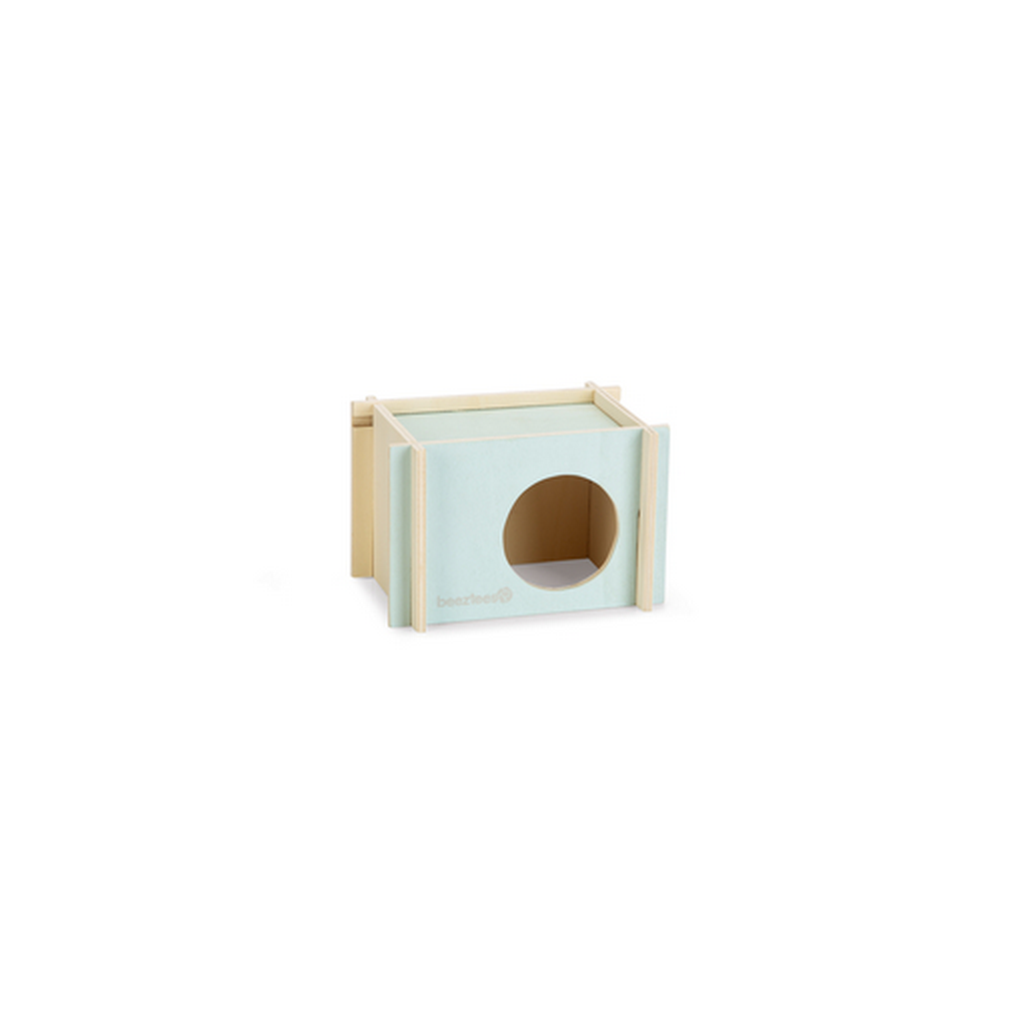 Holzhaus Bildup S mint 17 x 12 x 11 cm