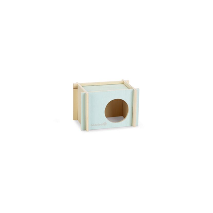 Holzhaus Bildup S mint 17 x 12 x 11 cm