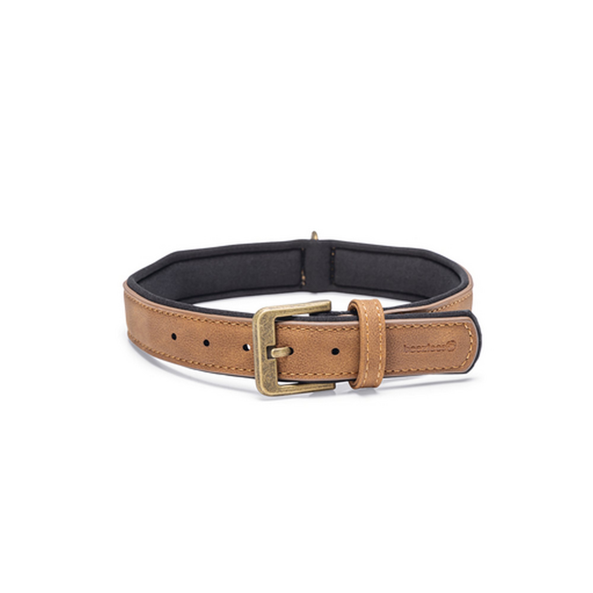 Hundehalsband 'Balacron AX' Kunstleder braun 43-53 x 2,5 cm