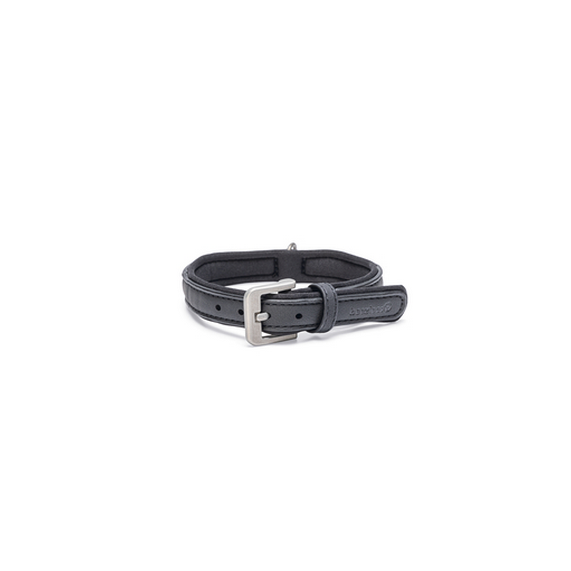 Hundehalsband 'Balacron AX' Kunstleder schwarz 29-35 x 1,5 cm