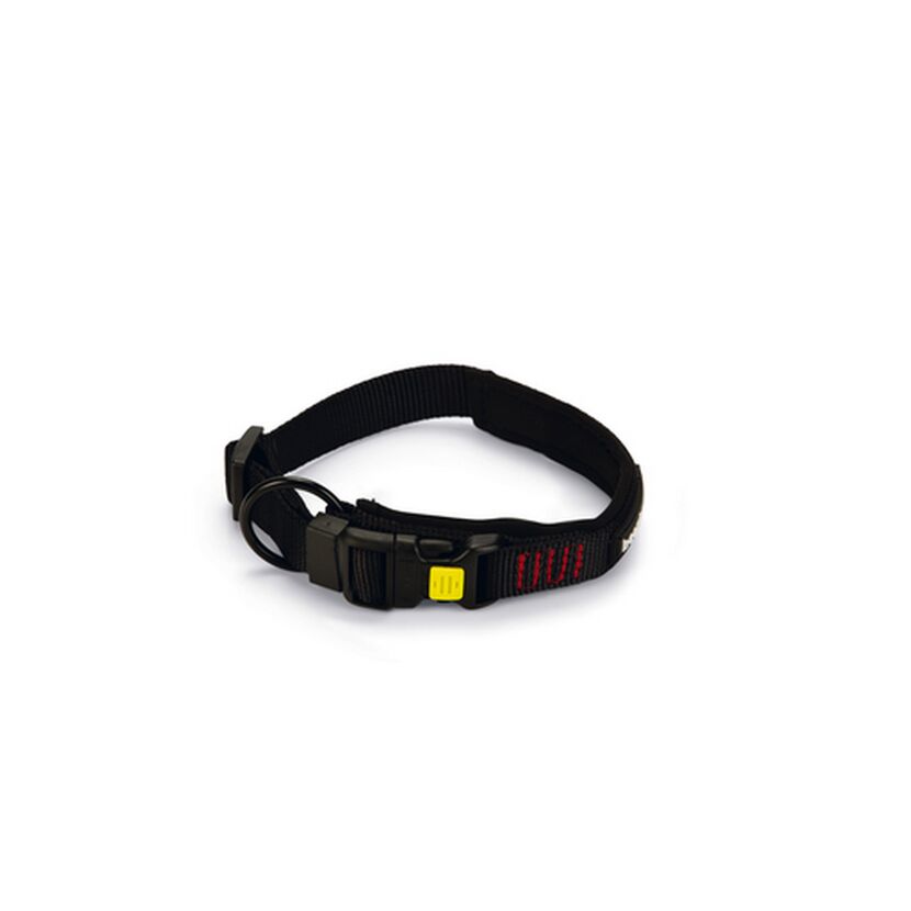 Hundehalsband 'Parinca Premium' schwarz 35-40 x 2 cm