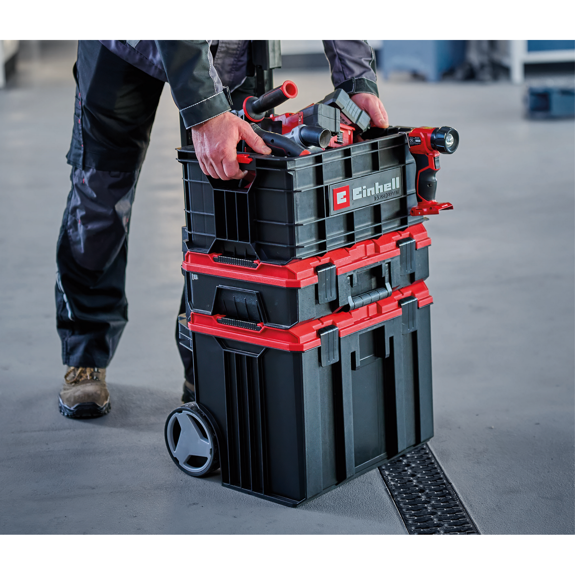 Werkzeugkiste 'E-Case' 44,4 x 21 x 32 cm