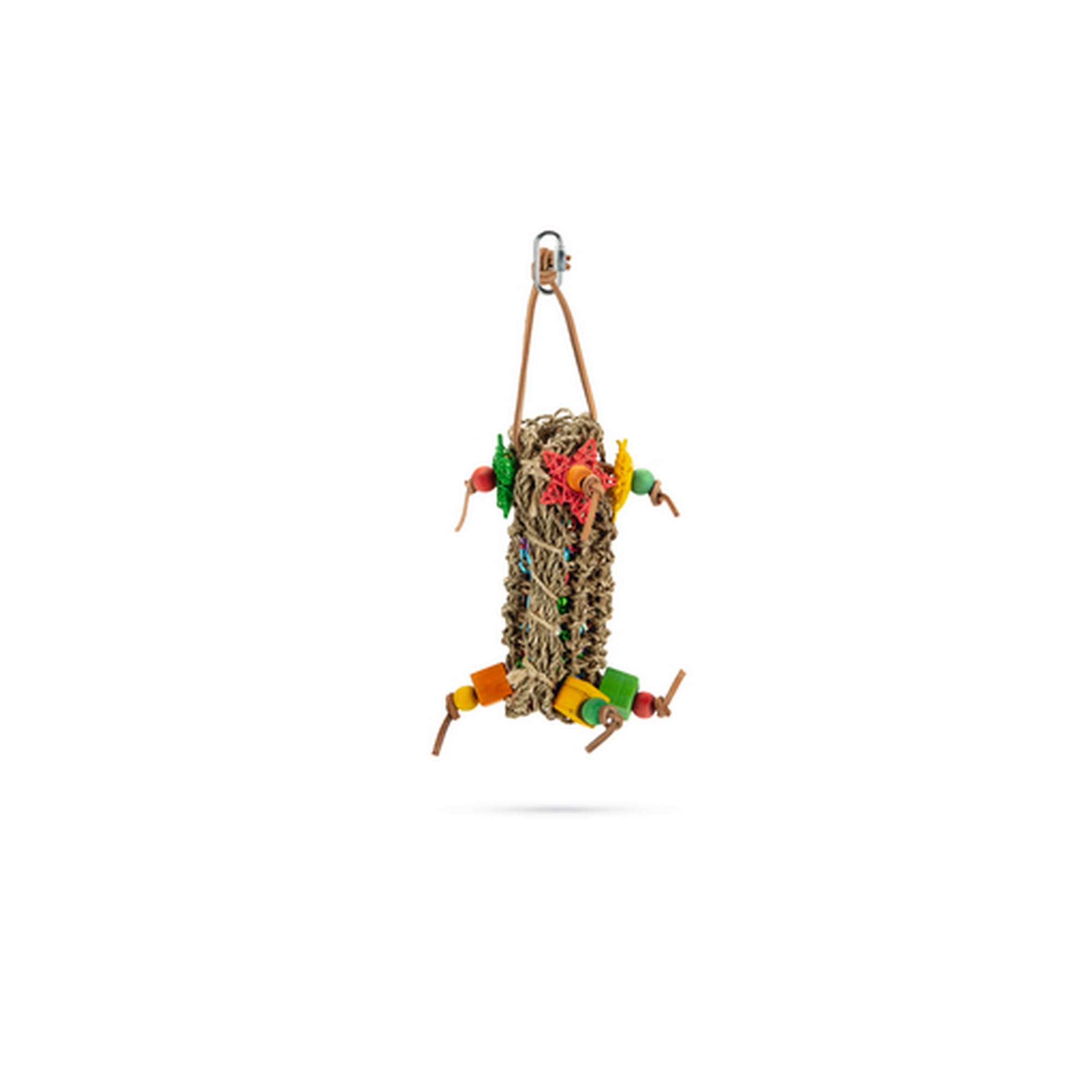 Vogelspielzeug 'Rika' Gras/Holz Ø 12 x 29 cm