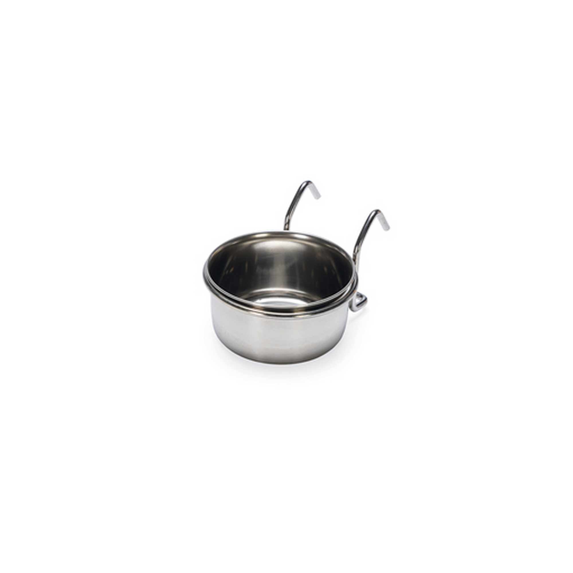 Hundenapf mit Halterung Edelstahl 0,2 l
